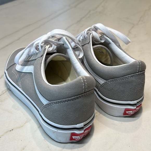 Vans Old Skool Shoe. Drizzle/True White (Size 6.5) - Picture 4 of 13